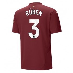 Manchester City Ruben Dias #3 3rd Trikot 2024-25 Kurzarm